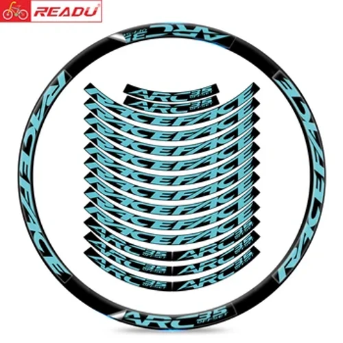 RACEFACE ARC35 autocollants de jante vtt ensemble de roues de vélo décalcomanie de jante accessoires de vélo