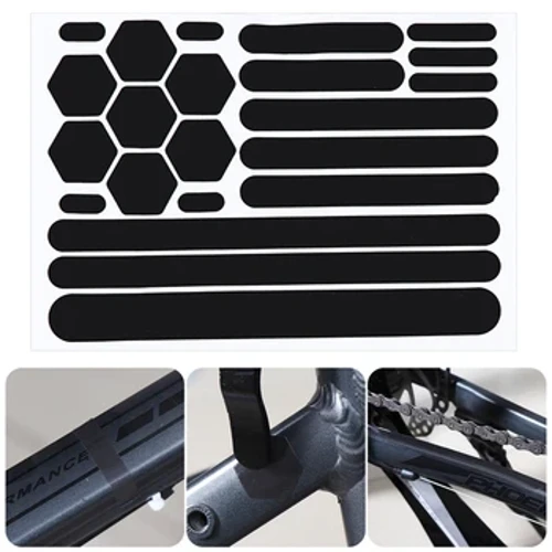 Isitika Se-Anti-Scratch Reflective Bicycle Protective sticker