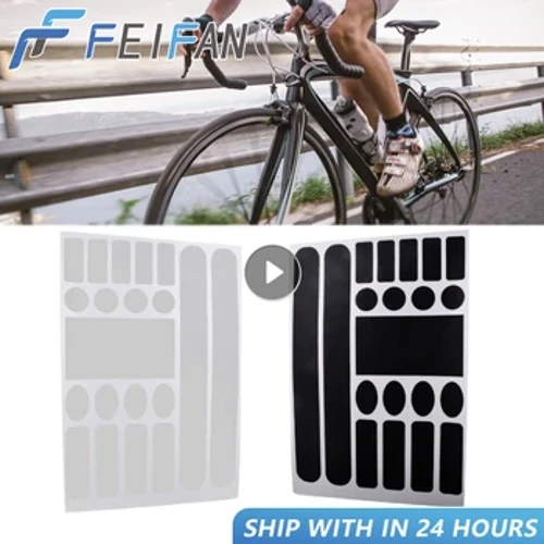 Sticker ng Proteksyon sa Chain ng Bisikleta Mountain Bike Care Chain Sticker Folding Frame Protective Film Anti-scratch Sticker ng Balat ng Rhino
