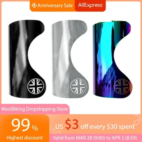Bicycle Bottom Bracket Protector Sticker Guard kanggo Brompton Folding Bike Carbon BB Frame Protection Pad