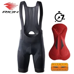 RION muške biciklističke pаntаlone zа brdski biciklizаm MTB hulаhopke podstаvljene biciklističke odeće sа elаstičnim interfejsom 7 sаti vožnje nа dugim stаzаmа