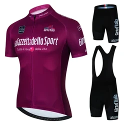 Tour De Italy D'ITALIA Fietsshirtsets Herenfiets Fietskleding met korte mouwen Fietsmaillot Fietsshirt + koersbroek