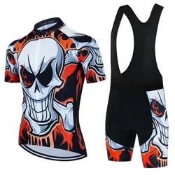NYHET 2024 Cykelkläder Sommarmode Jerseyset Landvägscykelskjortor Kostym högkvalitativa kortärmade cykelbyxshorts