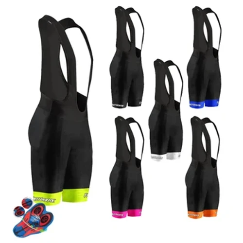 2023 Sykkel Bretelle Sykkelsmekker Shorts Terrengsykkelbukser Pustende Gelpolstret Tights for kvinner Gratis frakt