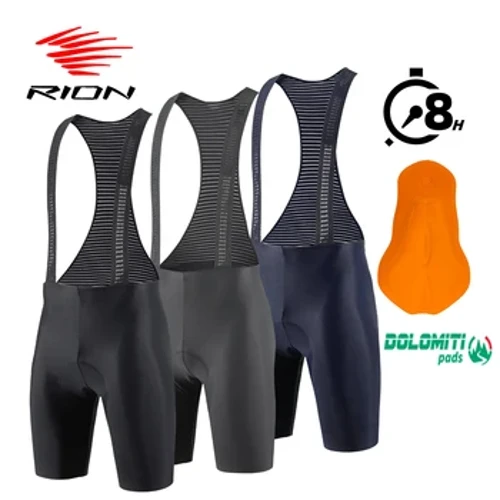 RION Nam Đi Xe Đạp Quần Short Yếm Xe Đạp MTB Quần Áo Xuống Dốc Xe Đạp Quần Đường Đi Motocross Dolomiti 8H Ngoài Trời Pro