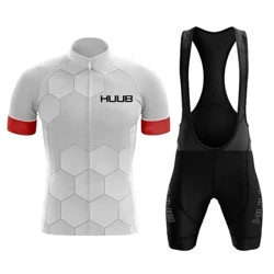 BERRIA HUUB Gizonezko Txirrindularitzako Jersey Set 2024 Udako Txirrindularitzako Arropa MTB Uniformea ​​Gidatzeko Bib Shorts Bizikleta Arropa Maillot Ciclismo Hombre