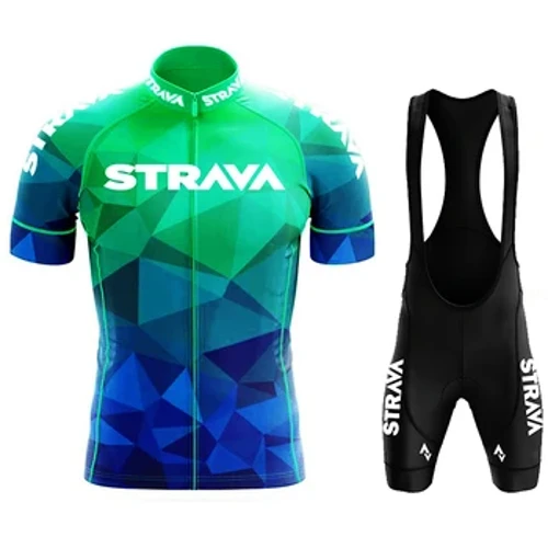 Strava Pro Đội Bộ Quần Áo Đạp Xe Đạp Xe Quần Áo Mùa Hè Xe Đạp Đường Bộ Áo Sơ Mi Phù Hợp Với Xe Đạp Yếm Quần Short MTB Ropa Ciclismo Maillot