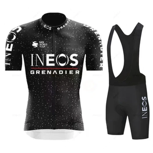 INEOS Gizonezko txirrindularitzako maillota 2023 udako txirrindularitzako arropa MTB uniformea ​​ibiltzeko praka laburrak Bizikleta arropa Maillot Ciclismo Hombre