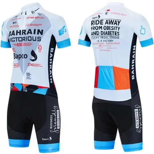 Bahrain Đi Xe Đạp Yếm Mtb Nam Quần Áo Người Xe Đạp Bộ Trang Phục Quần Áo Mùa Hè 2024 Áo Nam Bộ Thể Thao Nam Đồng Nhất Quần quần Short