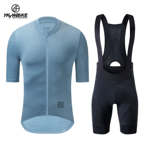 YKYWBIKE 2022 Bộ Quần Áo Đạp Xe Jersey cổ điển MTB Đi Xe Đạp Yếm Quần Short Bộ Phản Quang Tùy Chỉnh Xe Đạp Quần Áo Xe Đạp Quần Áo Maillot