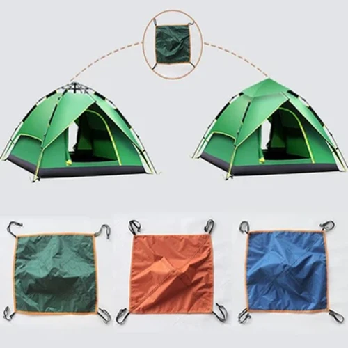 Fly Anti banyu entheng / Awet Hammock Tent Tarp Cover Kanggo Outdoor Camping Travel Sun Shelter