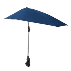 Ombrello a morsetto di alta qualità 1pc Ombrello a morsetto per pesca in spiaggia Ombrello a morsetto portatile pieghevole per pesca in spiaggia