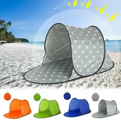 Uv-proof Beach Tent Awtomatikong Instant Pop-up Tent Sunshelter para sa Baby Kid Portable One-layer Camping Water-resistant Sun Shelter