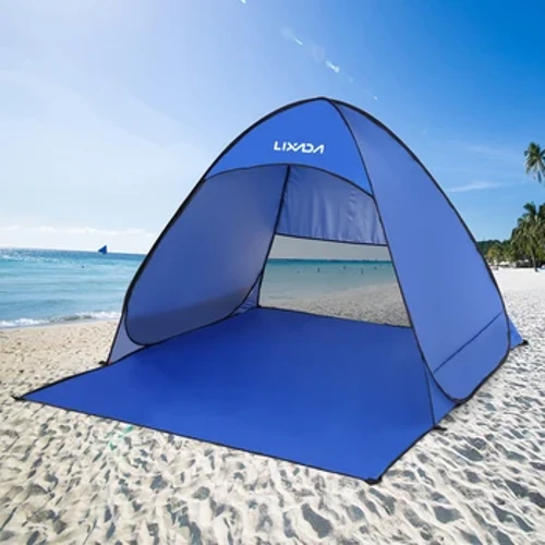 Lixada Automatic Instant Pop Up Beach Tent Lightweight Outdoor UV Protection Кемпінг Намет Рибалка Cabana Sun Shelter