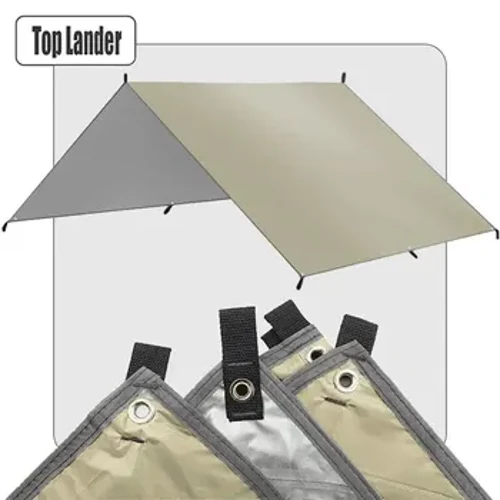 Kemping Tarp suw geçirmeýän çadyr syýahatçy Awning kölegeli bag kanopy kenar güneşli açyk ultramelewşe gün gaçybatalgasy