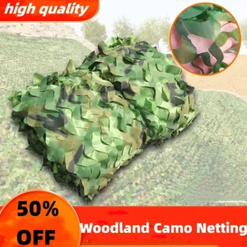 Ørken digital camouflage netting udendørs jagt camo net camping sol husly cover camouflage net jagt blind militær