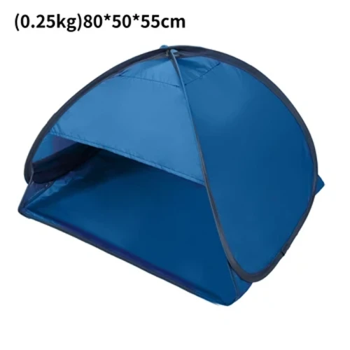 Barraca de praia ao ar livre com proteção solar, dobrável, à prova de vento, leve, abrigo solar, acampamento, jardim, guarda-chuva, tenda facial com suporte para telefone