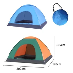 I-Automatic Instant Pop Up Tent Potable Beach Tent Engasindi I-UV Isivikelo Sokuhamba Ukuhamba Ukukhempa Ukudoba Itende Isiphephelo Selanga