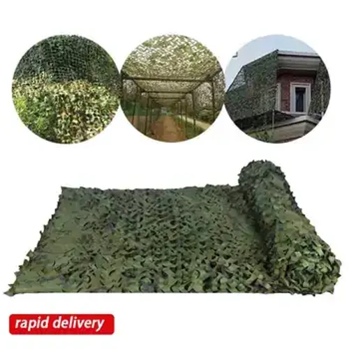 3x5m /2x1m Săn Bắn Quân Sự Ngụy Trang Lưới Rừng Gỗ huấn luyện Quân Đội Cam Phối lưới Ô Tô Có Lều bóng Cắm Trại Nơi Trú Ẩn Mặt Trời