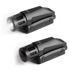 I-Weapon Gun Light FlashlightFor M416/M1911/ Glock G18 Airsoft Pistol Rifle Fit 20mm Weaver I-Picatinny Rail Hunting Flashlight
