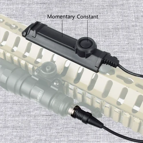 Tactical Pressure Dual Function Remote Swich SF Plug Fit SureFire M300 M600 Оръжие Фенерче Постоянно Моментно 20 mm Релса