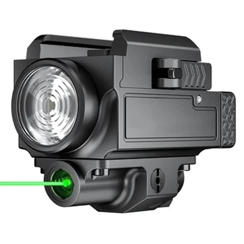 800 Lumens Weapon Gun Light Red Green Laser Sight Pistol Light Red Green Dot Sight Combo Rechargeable Flashlight para sa Picatinny