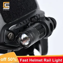 Taktesch Militär Schnell Helm Liicht WADSN Taktesch Taschenlamp AIrsoft Strobe Constant Moment Helm Lampe Mat Wäiss Scout Liicht