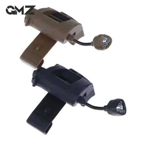 Tactical Airsoft Helmet Light 3Modes LED Helmet Torch Charge Helmet Head Lights Energy-saving Strong Flashlight