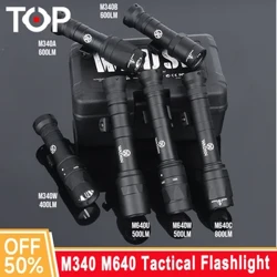 WADSN M600 M300 lampe de poche tactique M640 M340 Airsoft arme Scout lumière LED Rail Base rotative ajustement m-lok Keymod support de Rail
