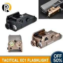Тактически Airsoft Metal WADSN XC1 Фенер MINI LED Оръжие Scout Hunting Gun Light Fit 20MM Picatinny Rail Glock 17 18C G19