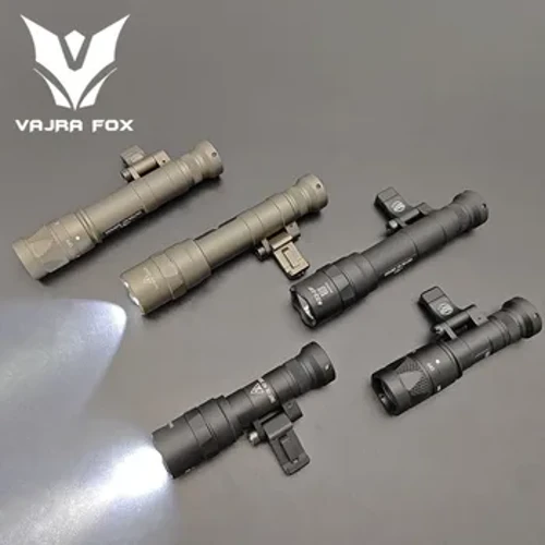 SF M640V M640DF M340V LED-Taschenlampe Stroboskop oder 1400 Lumen Airsoft Scout Light für 20 mm Schiene Outdoor Jagd Spotlight