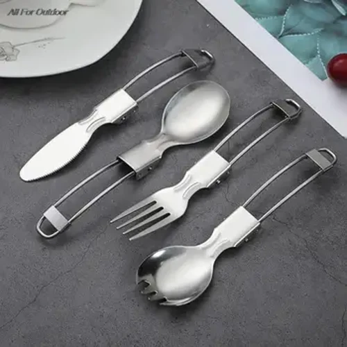 2 i le 1 gaugau Spork Picnic sipuni tui ipu ipu laulau i fafo gaugau u'amea u'amea femalagaiga tolauapi ipu ipu ipu.