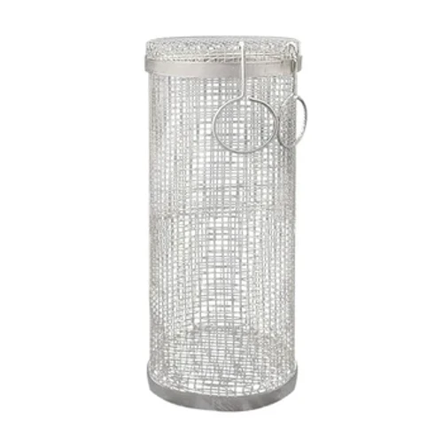 I-Stainless Steel Barbecue Cooking Grill Grate - Outdoor Round BBQ Campfire Grill Grill - I-Camping Picnic Cookware
