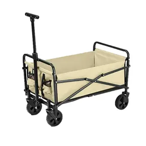 Di Động Cắm Trại Xe Đẩy Gấp Ngoài Trời Xe Đẩy Hàng Tạp Hóa Tay Cầm Điều Chỉnh Xe Đẩy Gấp Dã Ngoại Tay Xe Tải Xe Cắm Trại Phụ Kiện