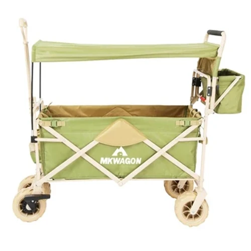 หรูหรากลางแจ้ง 4 ที่นั่งรถเข็นเด็ก Wagon 4 ที่นั่งเด็กทารก Travel Wagon รถเข็นเด็ก Camping พับ 4 ที่นั่ง Wagon รถเข็นเด็ก canopy