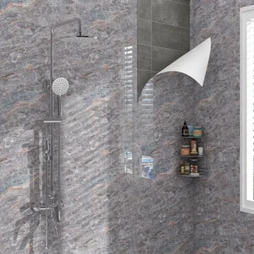 40cm Marble Self Adhesive Wallpaper Pepa puipui alumini pepa fa'afeso'ota'i mo le umukuka teuteu ata teuteu fale.