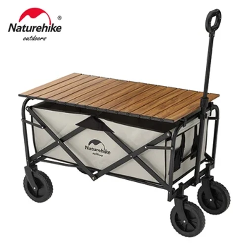 Naturehike Outdoor Преносима сгъваема количка за плажна количка Сгъваема ръчна количка за къмпинг оборудване NH19PJ001