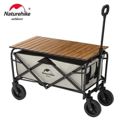 Naturehike Utendørs Bærbar Sammenleggbar Strandvogn Handlevogn NH19PJ001 Sammenleggbar campingutstyr