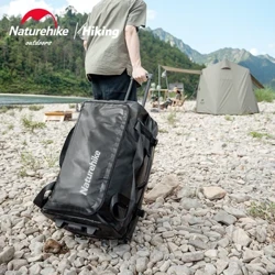 Naturehike Du Lịch Cắm Trại 3 Kích Thước Bảo Quản Xe Đẩy Ốp Lưng Di Động Dung Lượng Cao Làm Dày Nhựa PVC Chống Thấm Nước Cốp Xe Hộp Hành Lý 55L/85L/