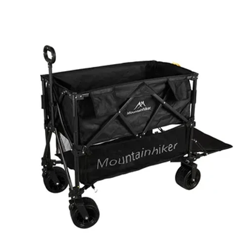 Mountainhiker Cắm Trại Xe Đẩy Không Gian Lớn Khả Năng Chịu Tải Cao Xe Đẩy Ngoài Trời Có Thể Gập Lại Di Động Hai Tầng Trại Ăn Xe Đẩy