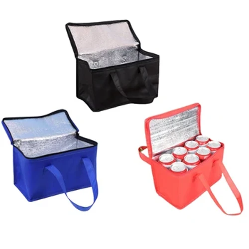 Bag Oerach Inswleiddio Cwrw Diod Cludadwy Cinio Picnic Awyr Agored Bento Blwch Thermol Gwersyll Bag Oerydd Inswleiddio L/S