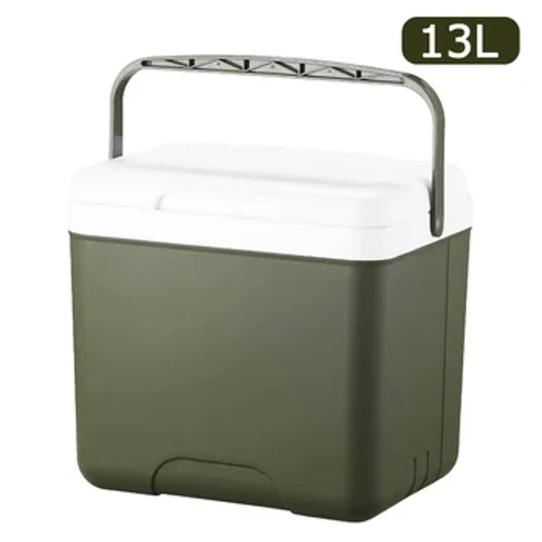 Ngoài Trời Mát Hộp Di Động Cắm Trại Tủ Lạnh 13L Hộp Bảo Quản Thực Phẩm Làm Mát Xe Dung Tích Lớn Xô Đựng Đá Cắm Trại BBQ Thiết Bị