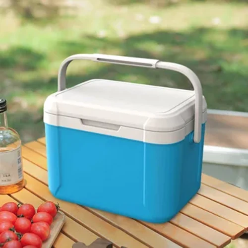 I-Cooler Box Enkulu Umthamo 5L Ibhodlela le-Ice Cooler Ephathekayo I-Fridge-Keeping Incubator Mini Yefriji Camping Izisetshenziswa Ze-BBQ