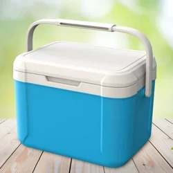 Tragbare Aufbewahrungsbox für Lebensmittel, 5 l, Eisflaschenkühler, große Kapazität, Frischhalte-Inkubator, Camping, Grillausrüstung, Mini-Kühlschrank