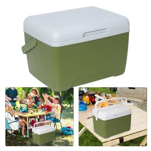 8L Camping Cooler Box Keep Fresh Refrigerator Ice Retention Cooler Μεγάλης χωρητικότητας Φορητό κουτί ψυγείου για ταξίδια στο σπίτι κάμπινγκ