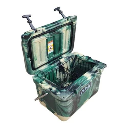 Vật liệu cấp thực phẩm RH20 Máy làm mát cứng ngoài trời di động Hộp làm mát Camo cắm trại