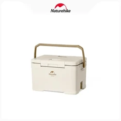 Naturehike Mới Ngoài Trời Kháng Khuẩn Cách Nhiệt Hộp Di Động Cắm Trại Công Suất Lớn Tươi Giữ Mát Xe Gắn Xô Đá