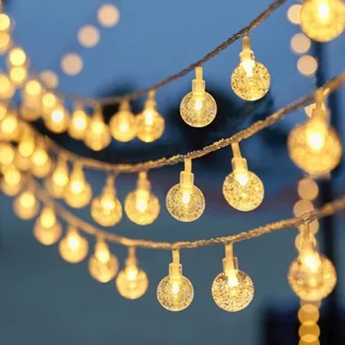 6 เมตร Outdoor Camping ไฟ LED สี String Camping Light Star Light คริสต์มาสสีไฟตกแต่งแบตเตอรี่ USB