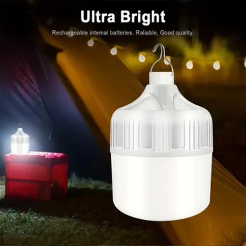 Usb şarj edilebilir Led ampul taşınabilir kamp ampul acil aydınlatma el feneri ışıkları açık piknik asılı çadır ışığı