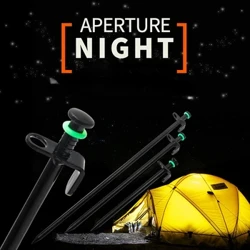 10/20 Pcs Fluorescent Silicone Tenda Cincin Kuku Bercahaya O Berbentuk Fishing Rod Rings Lampu Malam Outdoor Camping Tenda Aksesoris